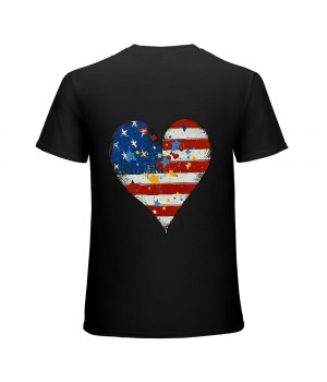 American Flag Shirt Women Patriotic T-Shirt 4th of July Graphic Tee Shirts USA Star Stripes Tops