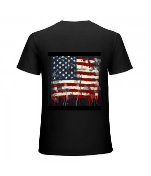 American Flag USA United States of America US 4th of July T-Shirt