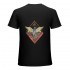 Geometric Pattern Sunset Vintage Graphic T-Shirt