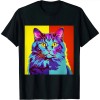 Ulloord Maine Coon  Pop Art t-shirt