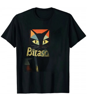 Ulloord Cat Abstract Art "Picatsso" T-Shirt