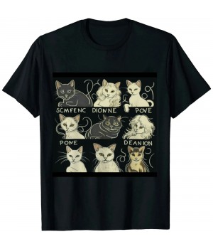 Ulloord Cat by Artist - Tripping through history of art T-Shirt