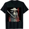 Ulloord Samurai Japanese Katana Swords - Retro Art Print Bushido T-Shirt