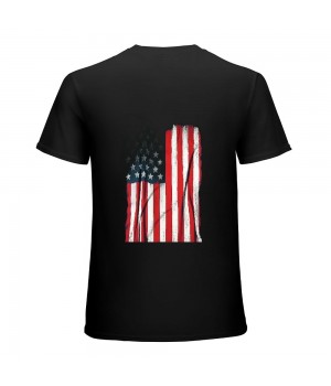 Ulloord Patriotic American Flag For Men US T-Shirt