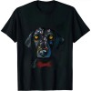 Ulloord Dog Themed Artist Color Theory Educational Art Teacher T-Shirt