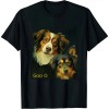 Ulloord Dog Van Gogh Funny Art T-Shirt