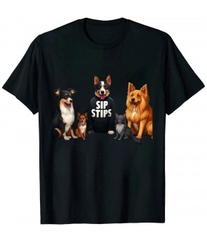 Ulloord Funny Dog Training Art For Men Women Dog Lover Puppy Pet T-Shirt