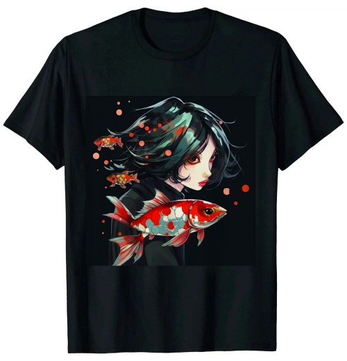 Ulloord Anime Girl Japanese Aesthetic anime Otaku T-Shirt