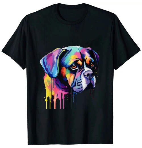 Ulloord Boxer Dog Boxer Dogs Lover Gifts For Men Women T-Shirt