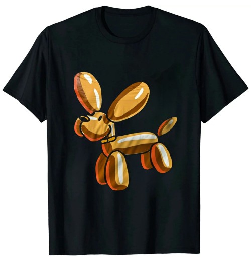 Ulloord Balloon Dog Silver T-Shirt