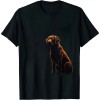 Ulloord Funny dog art painting dog Lover Starry Night dog Van Gogh T-Shirt