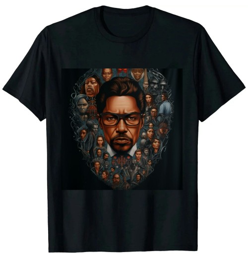 Ulloord Black History Leaders Collage Inspirational African American T-Shirt