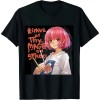 Ulloord Just A Girl Who Loves Anime Ramen And Sketching Anime Gifts T-Shirt