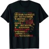 Ulloord Black History Month African American Country Celebration T-Shirt