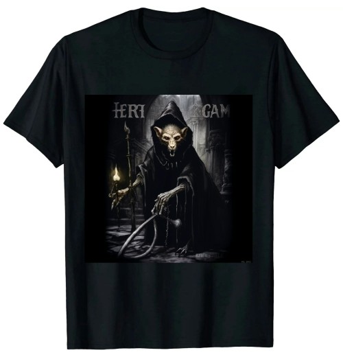 Ulloord  | Plague Rat Medieval History Goth T-Shirt