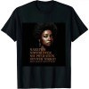 Ulloord Never Apologize Black History Month BLM Melanin Pride Afro T-Shirt