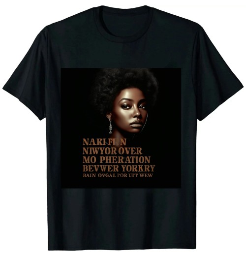 Ulloord Never Apologize Black History Month BLM Melanin Pride Afro T-Shirt