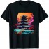 Ulloord Japanese Retro Car Racing Drifting Art JDM Legend Tuning T-Shirt