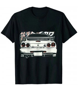 Ulloord Vintage Legendary Skyline JDM Gt r 34 T-Shirt