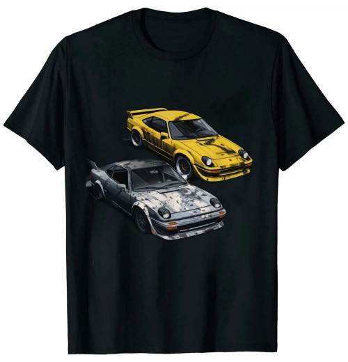 Ulloord JDM Car Street Drift Race -  anime style T-Shirt