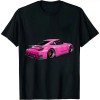 Ulloord Z33  Pink Illustrated Graphic T-Shirt