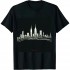 Ulloord New York Skyline Heartbeat Statue Of Liberty T-Shirt