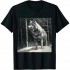 Ulloord Wolf Hunting Ground, Icy Moon Forest wildlife T-Shirt