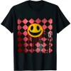 Ulloord Retro Groovy Valentines Day Hippie Heart Funny Matching T-Shirt