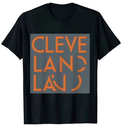 Ulloord Vintage Cleveland Ohio Retro Souvenir for Boys Girls & Kids T-Shirt