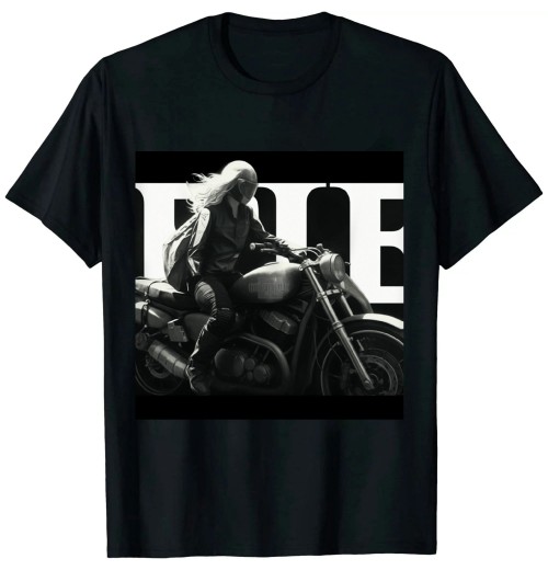 Ulloord Bike Motorcyclist Apparel Motorcycle Rider Biker T-Shirt