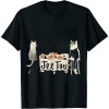 Ulloord Funny Cat Lover Un Deux Trois Cat French Counting T-Shirt