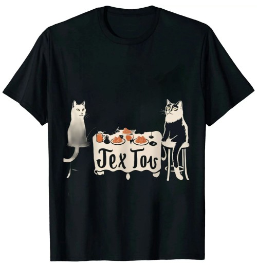 Ulloord Funny Cat Lover Un Deux Trois Cat French Counting T-Shirt