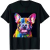 Ulloord French Bulldog Pop Art Portrait Bouledogue T-Shirt