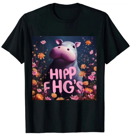 Ulloord Hippo Hippopotamus  Gift T-Shirt