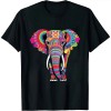 Ulloord Elephant mandala t-shirt T-Shirt