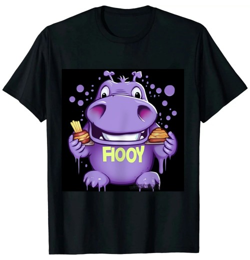 Ulloord  Hippopotamus Gift T-Shirt