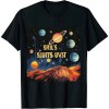 Ulloord Just A Girl Who Loves Planets Solar Space Science Lover Girl T-Shirt