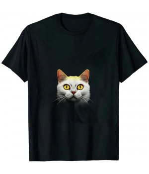 Ulloord Ew, People Vintage Black Cat For Cat Lover, Cat Mom, Cat Dad T-Shirt