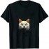 Ulloord Ew, People Vintage Black Cat For Cat Lover, Cat Mom, Cat Dad T-Shirt