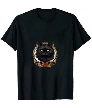 Ulloord Funny Angry Cat Fluff Around and Find Out Women Men T-Shirt