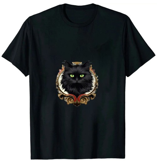 Ulloord Funny Angry Cat Fluff Around and Find Out Women Men T-Shirt