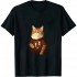 Ulloord Tshirts For Womens Graphic Funny Cat T-Shirt