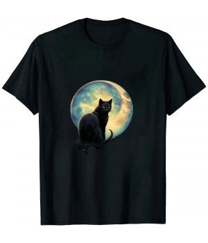 Ulloord Cute Cat Motifs Cat T-Shirt