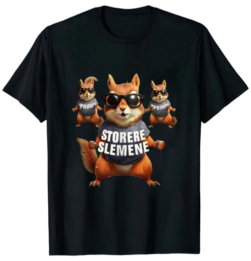 Ulloord Squirrels Are Awesome I'm Awesome Therefore I Am A Squirrel T-Shirt