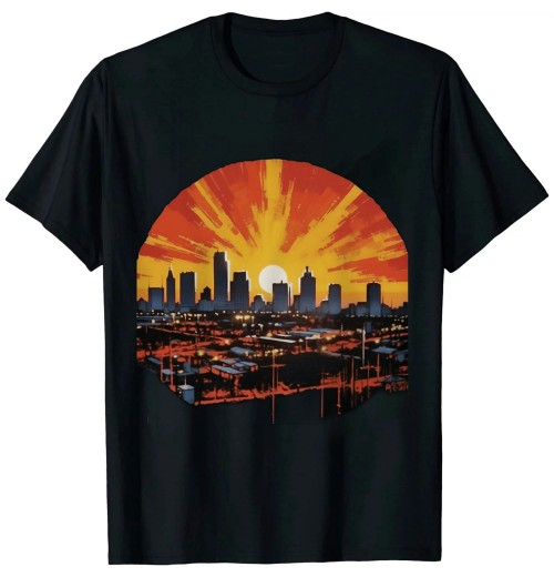 Ulloord  - Oklahoma City Skyline T-Shirt