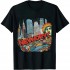 Ulloord New York  Iconic Skyline the city gift  T-Shirt