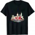 Ulloord Flag of St. Louis City the downtown skyline -  T-Shirt