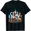 Ulloord NYC Tshirt Skylines New York City That Never Sleeps Gift Tee T-Shirt