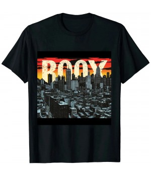 Ulloord Bronx New York City Skyline NYC Vintage NY T-Shirt