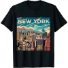 Ulloord New York , New York Skyline T-Shirt